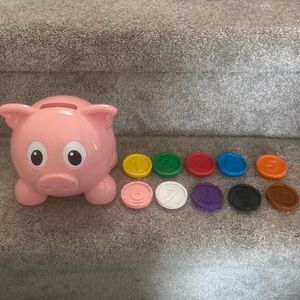 The Learning Journey Learn with Me - Numbers & Colors Pig E Bank